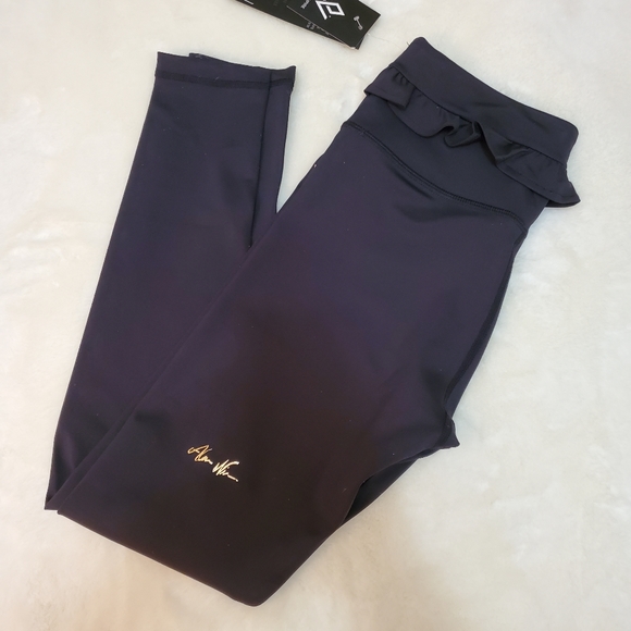 Workout Empire Strong Is Female Frill Legging Size Small - Picture 5 of 16